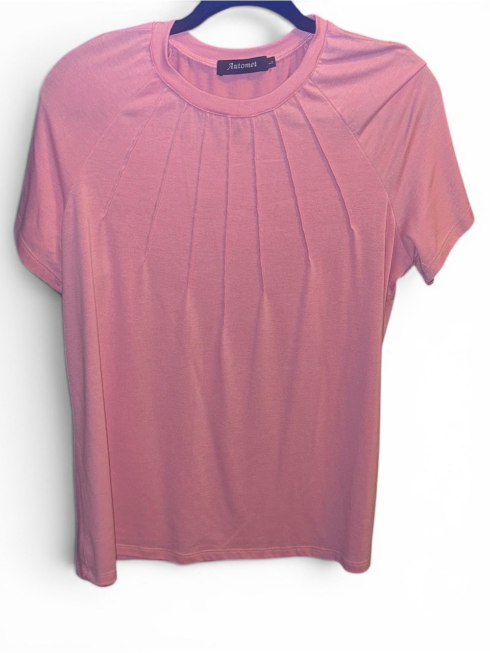 Automet Lg Women's Pink Short Sleeve Tee - Picture 2 of 5
